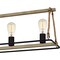 Quoizel Oak Park Linear Chandelier 5 Lights Matte Black OKP542MBK - alternate 5